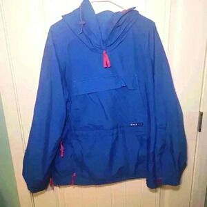 Vintage black eyes jacket with built in face mask and hood size medium